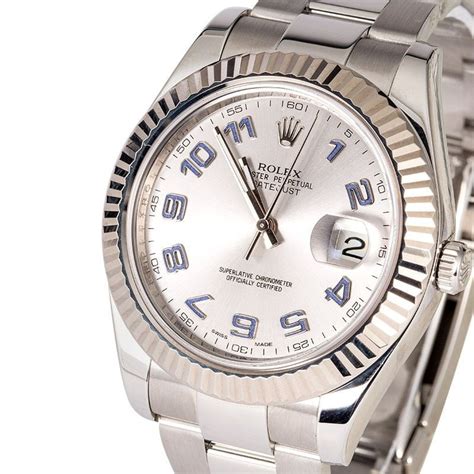 rolex datejust arabic dial price|pre owned rolex 116334.